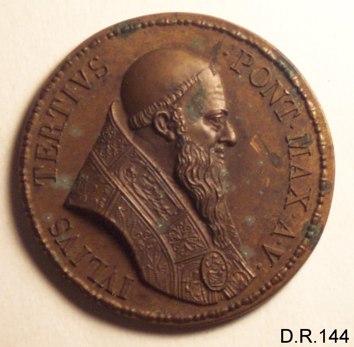 medaglia di Cavino Giovanni (sec. XVI)