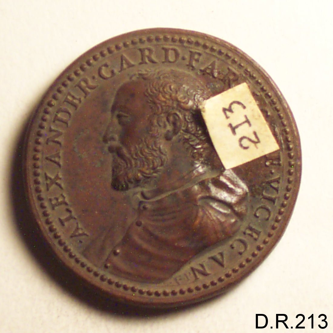 medaglia di Bonzagni Giovan Federigo (sec. XVI)