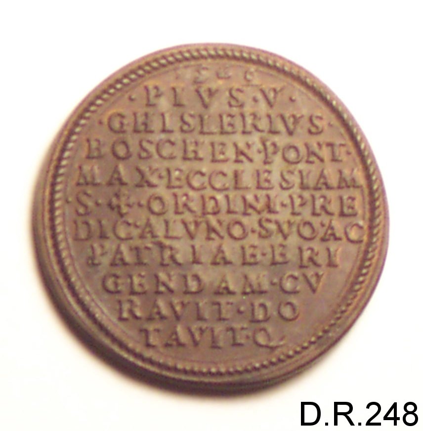 medaglia di Bonzagni Giovan Federigo (sec. XVI)