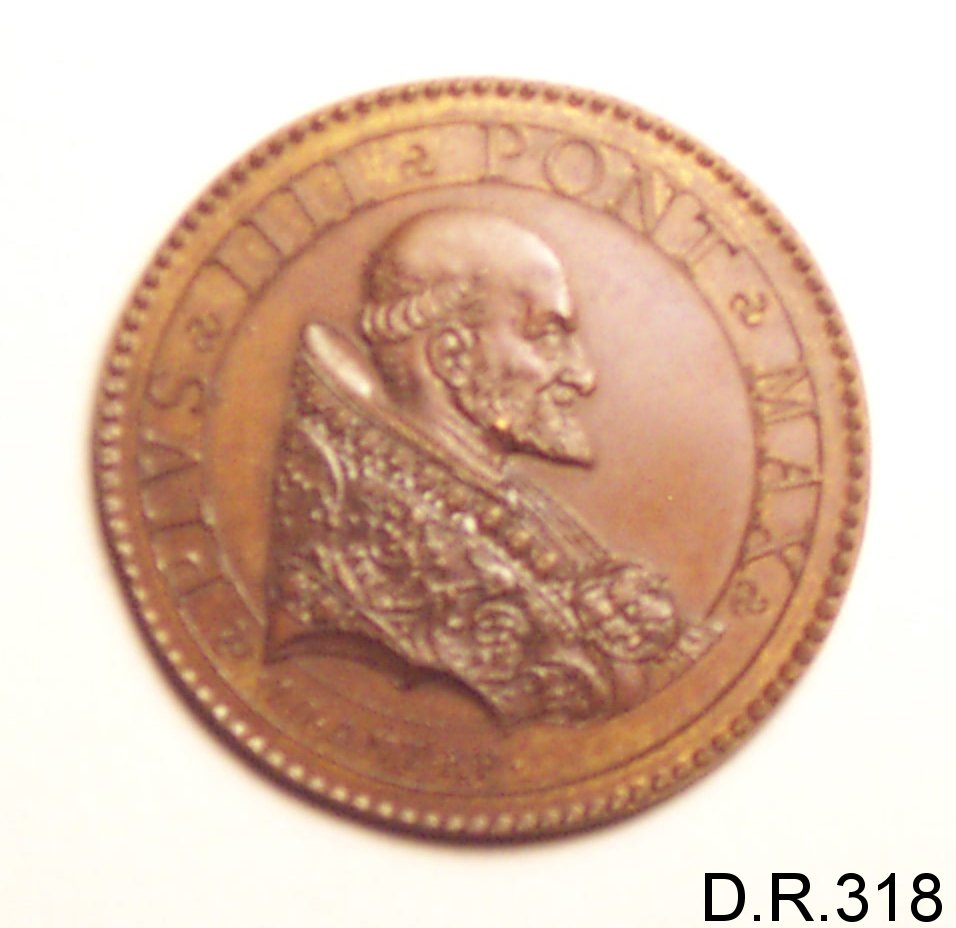medaglia di De Rossi Giovanni Antonio (terzo quarto sec. XVII)
