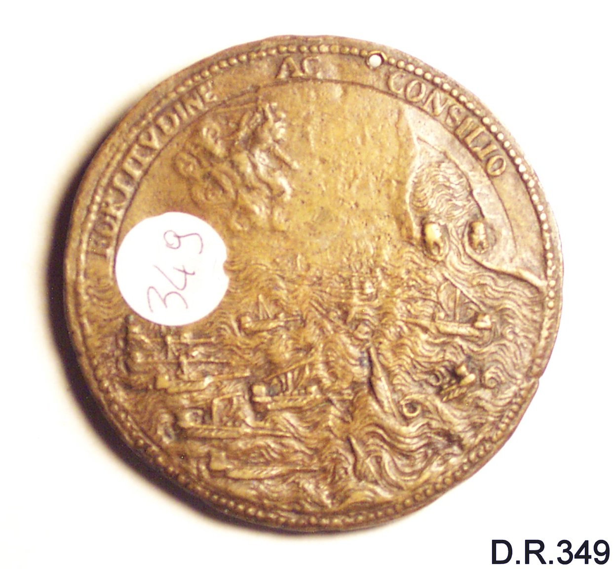 medaglia - bottega italiana (sec. XVI)