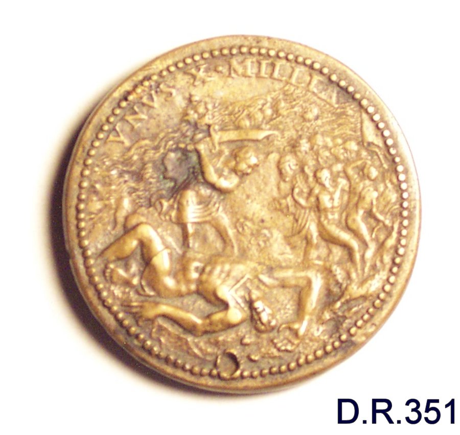 medaglia - bottega italiana (sec. XVI)