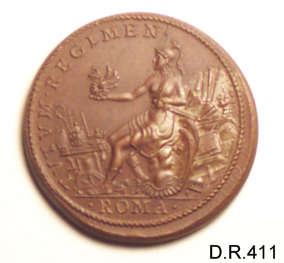 medaglia di Fragni Lorenzo (ultimo quarto sec. XVI)