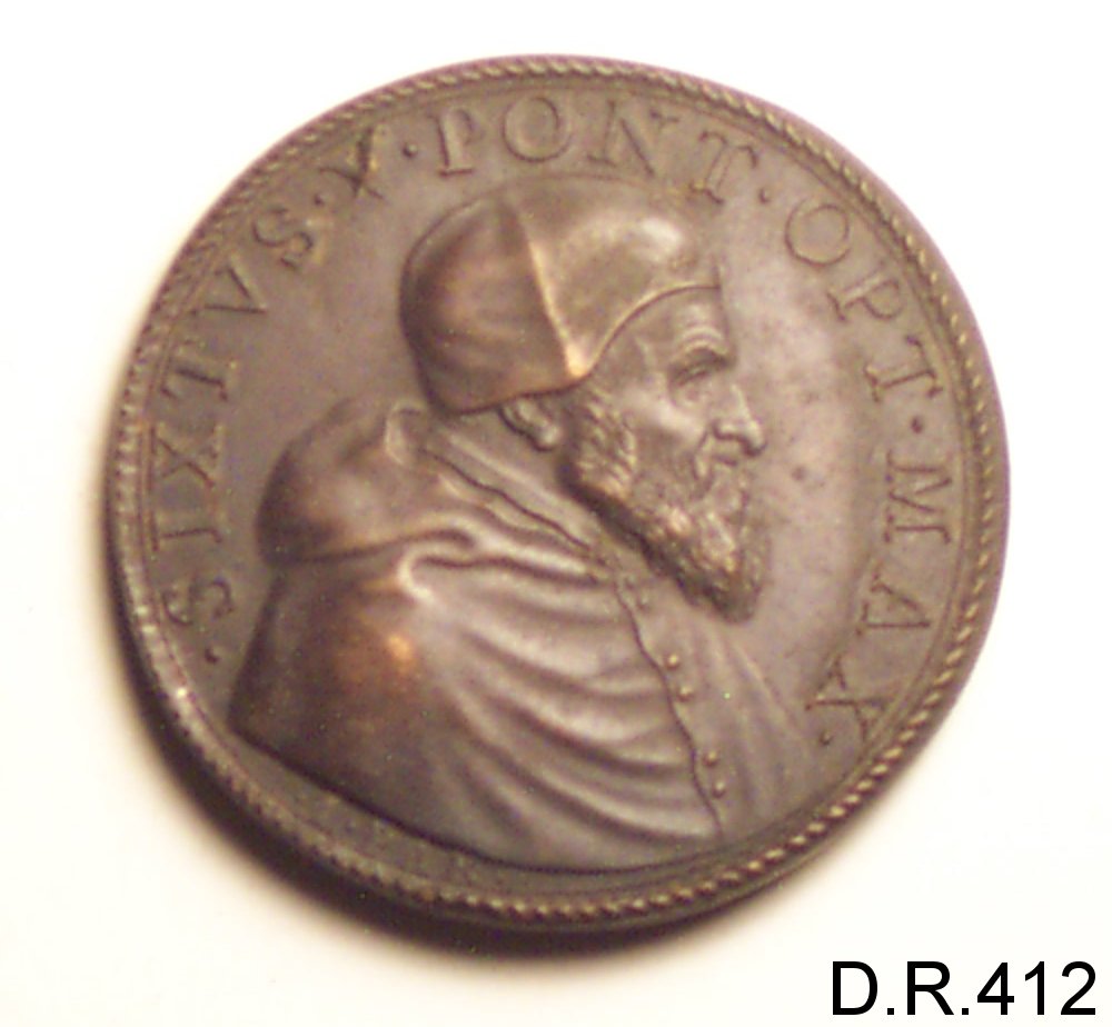 medaglia di Fragni Lorenzo (ultimo quarto sec. XVI)