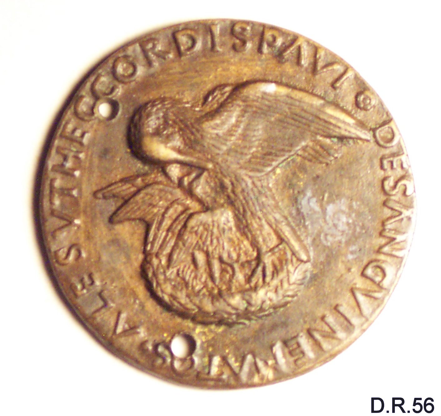 medaglia - bottega italiana (terzo quarto sec. XV)