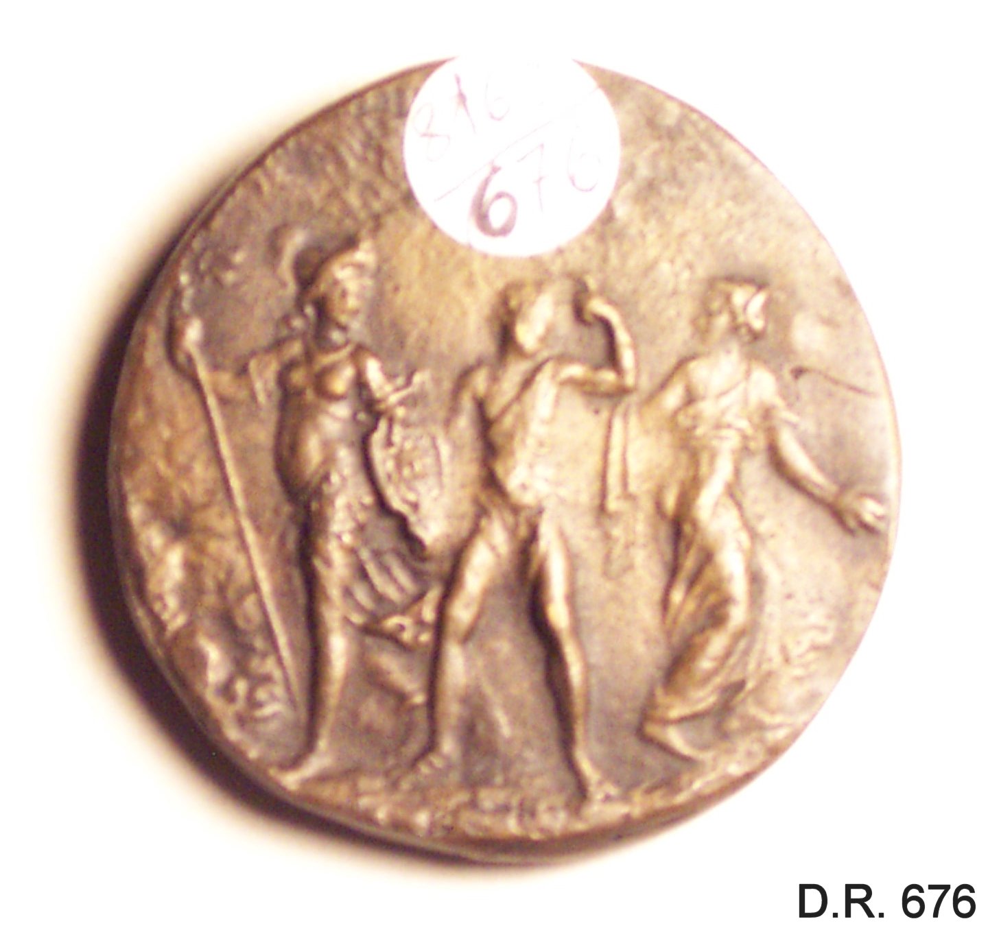 medaglia di Niccolò di Forzore Spinelli detto Niccolò Fiorentino (seconda metà sec. XV)