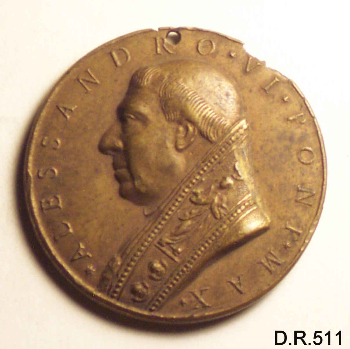 medaglia di Paladino Gerolamo (sec. XVII)