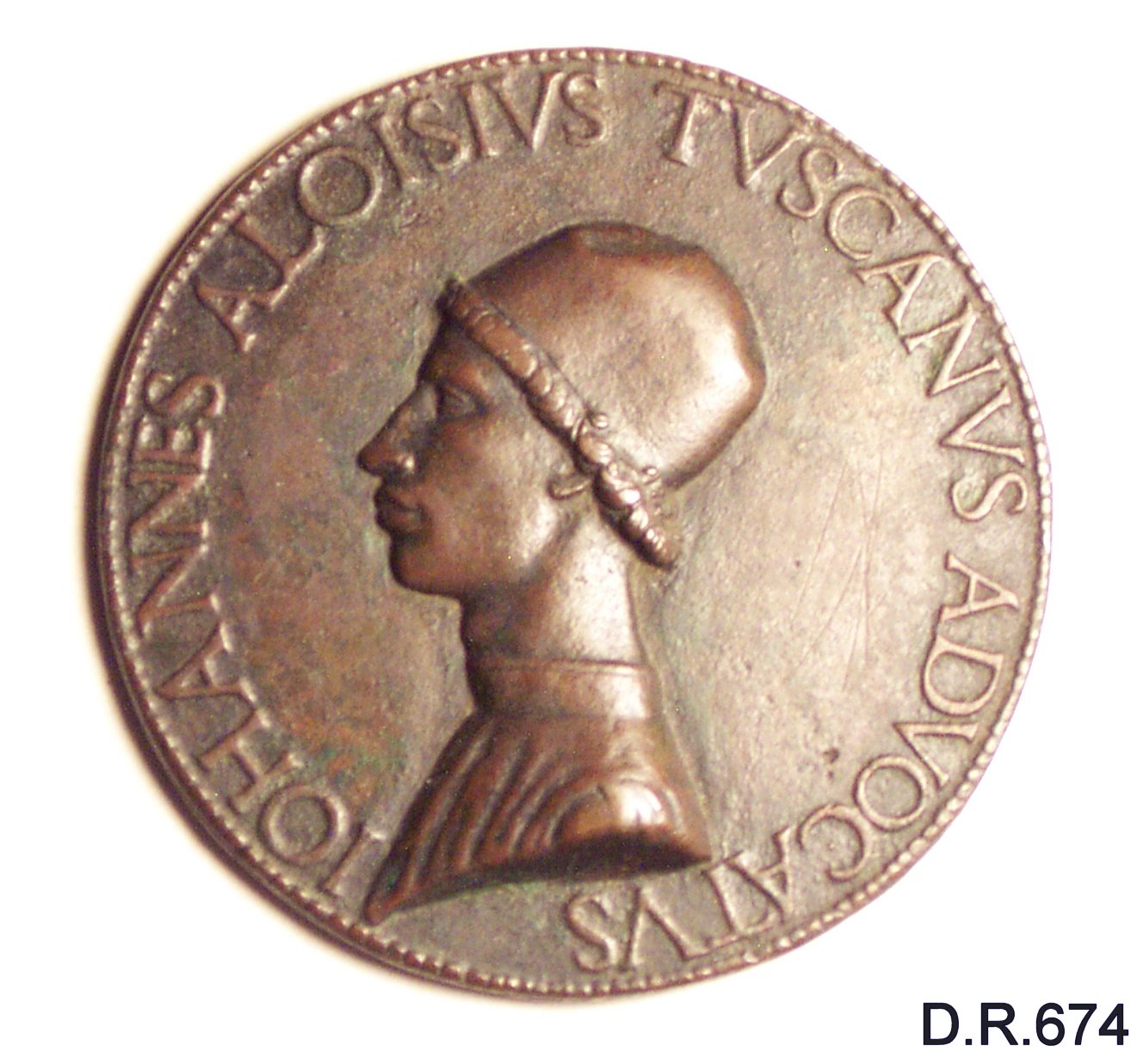 medaglia - ambito italiano (ultimo quarto sec. XV)