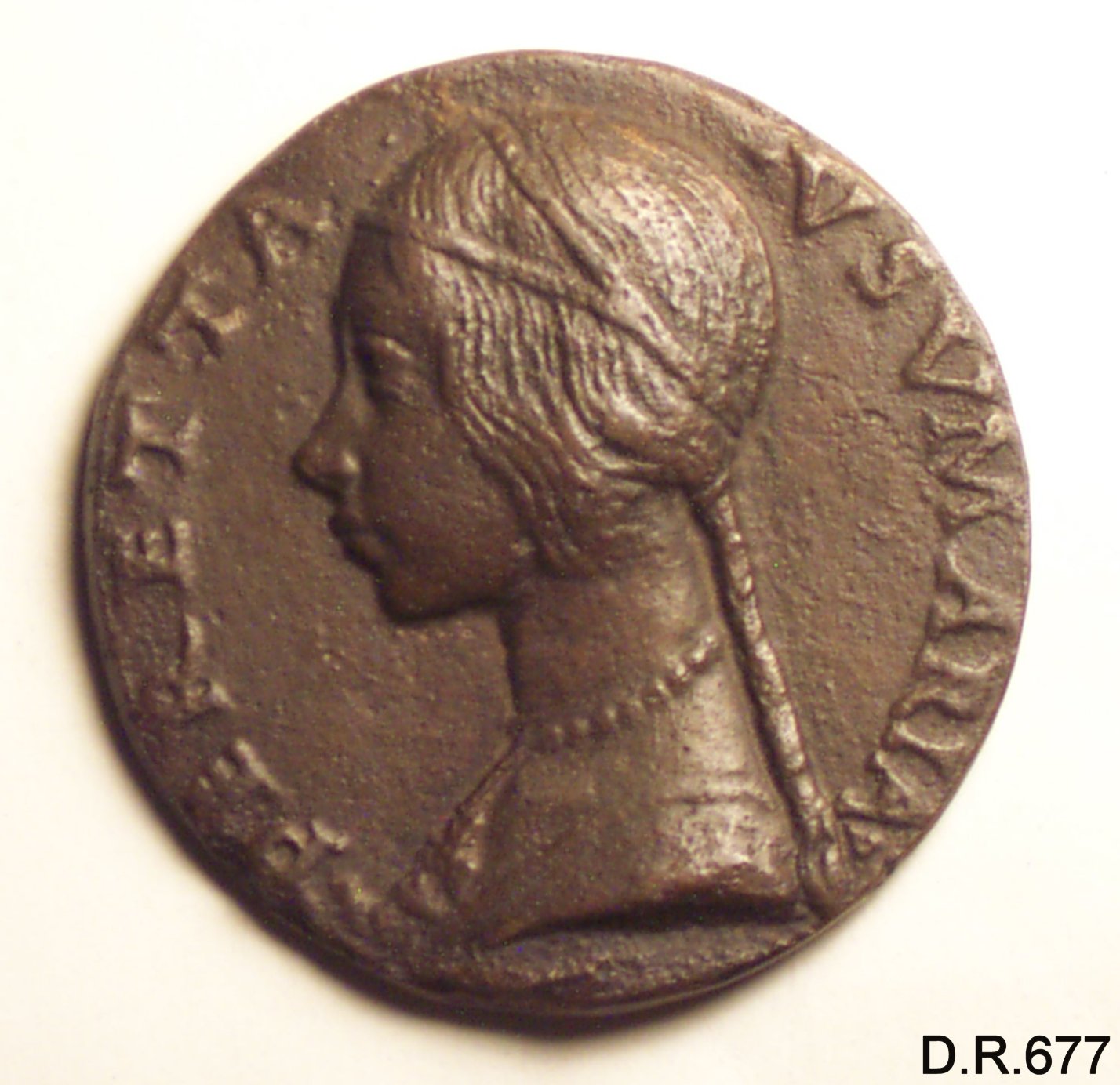 medaglia - ambito italiano (seconda metà sec. XV)