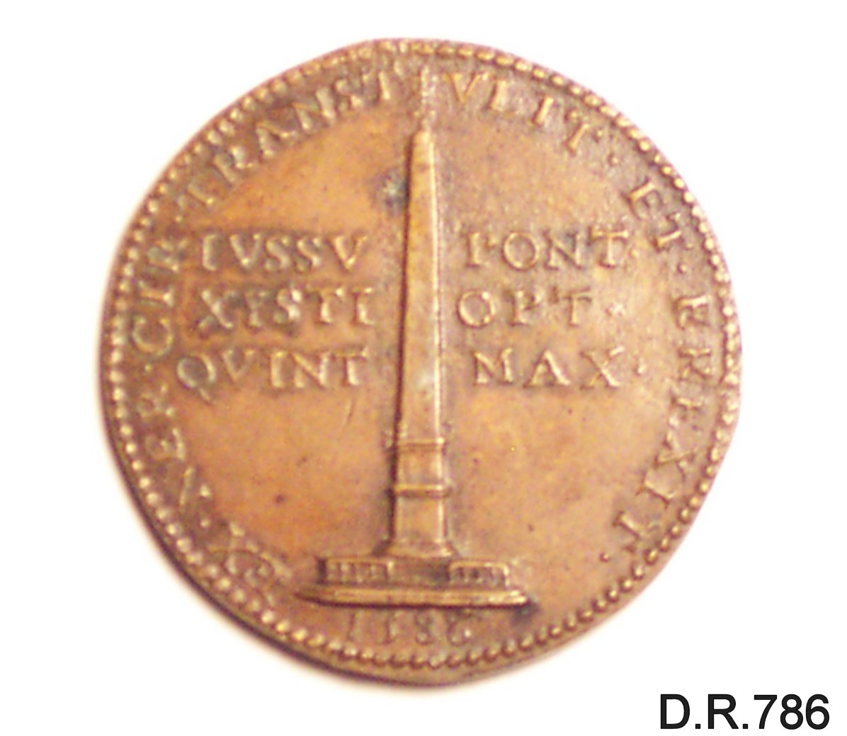 medaglia - ambito Italia centro-settentrionale (ultimo quarto sec. XVI)