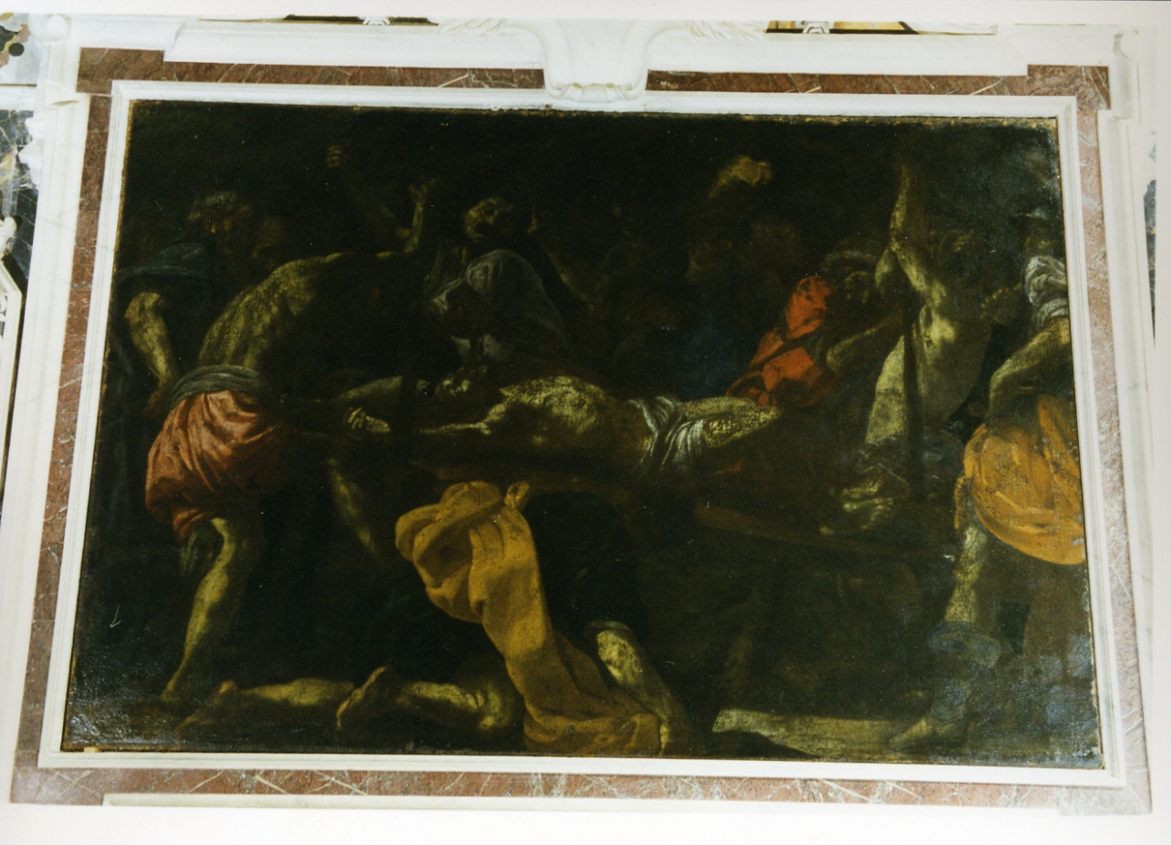 martirio di San Gennaro (dipinto) di Caracciolo Giovan Battista detto Battistello (sec. XVII)
