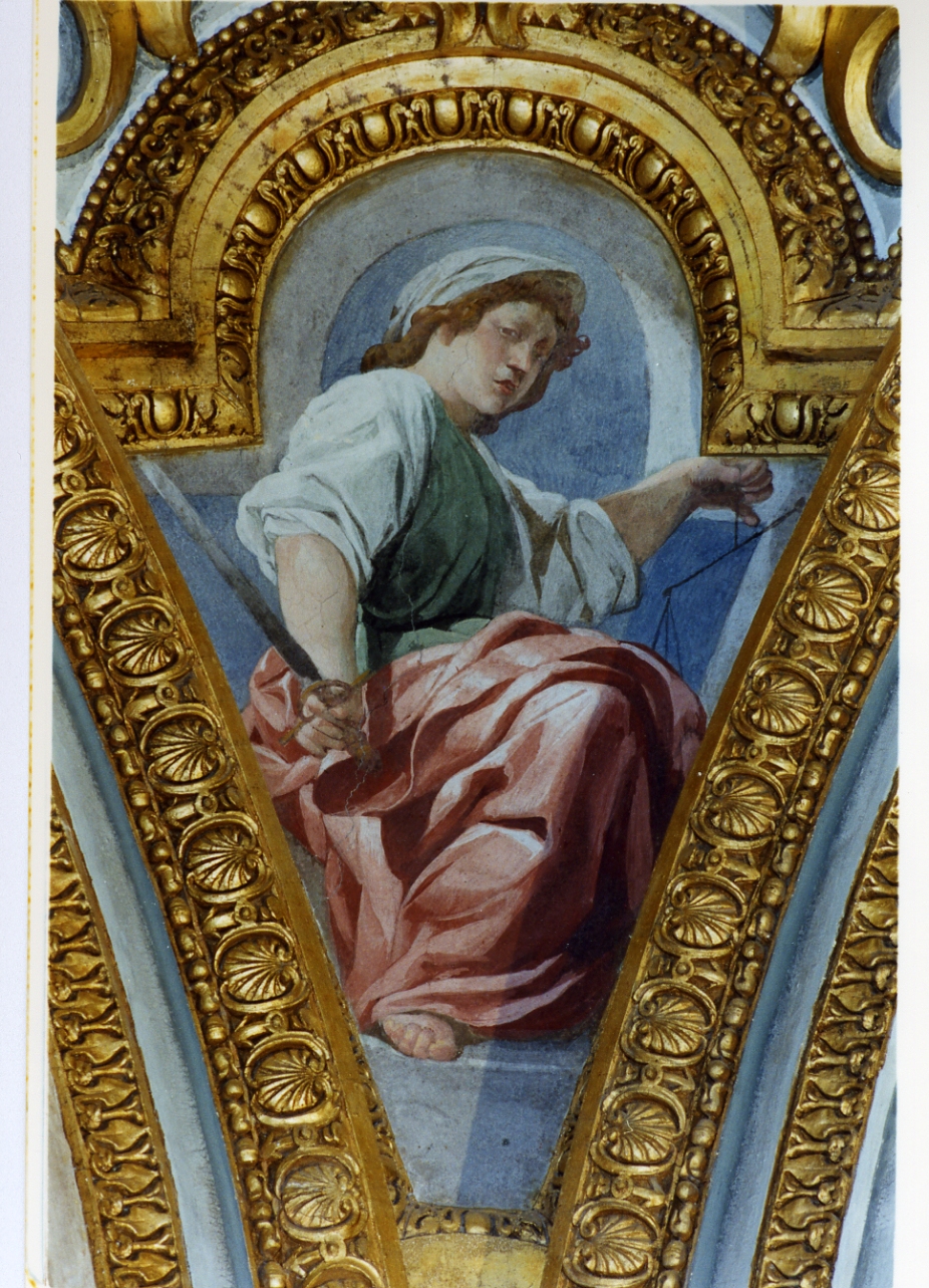 giustizia (dipinto) di Caracciolo Giovan Battista detto Battistello (sec. XVII)
