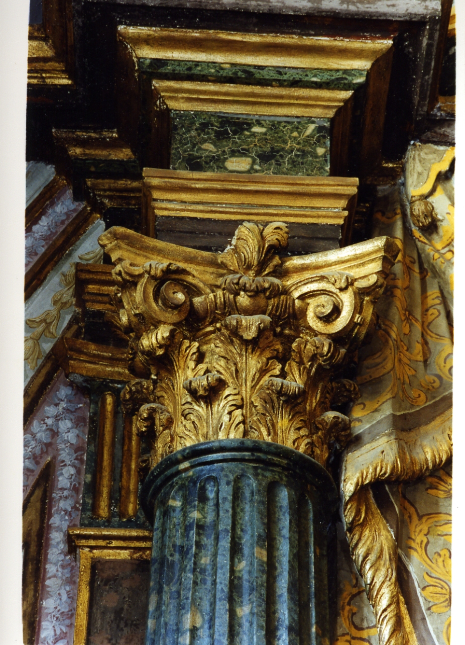 capitello, serie di Vaccaro Domenico Antonio (sec. XVIII)