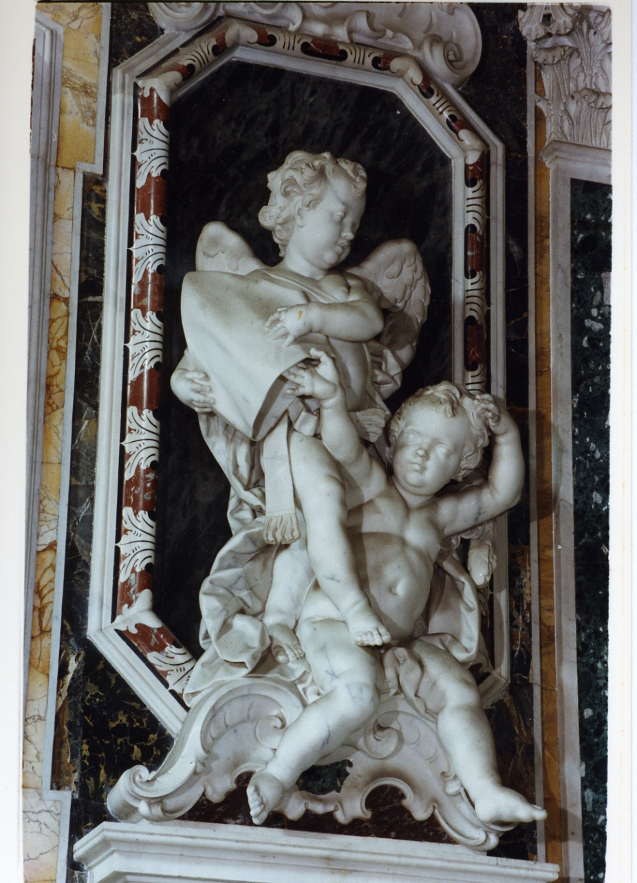 putti (gruppo scultoreo) di Sanmartino Giuseppe (sec. XVIII)