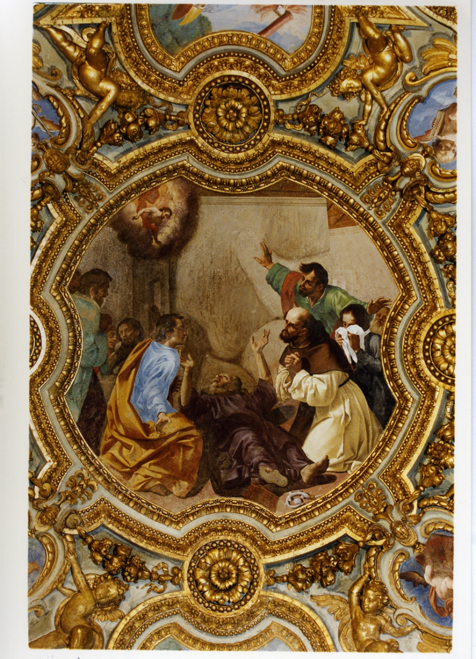 morte di San Martino (dipinto) di Finoglio Paolo Domenico (sec. XVII)
