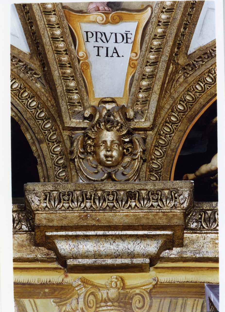 putto (decorazione plastica, serie) - bottega napoletana (sec. XVII)