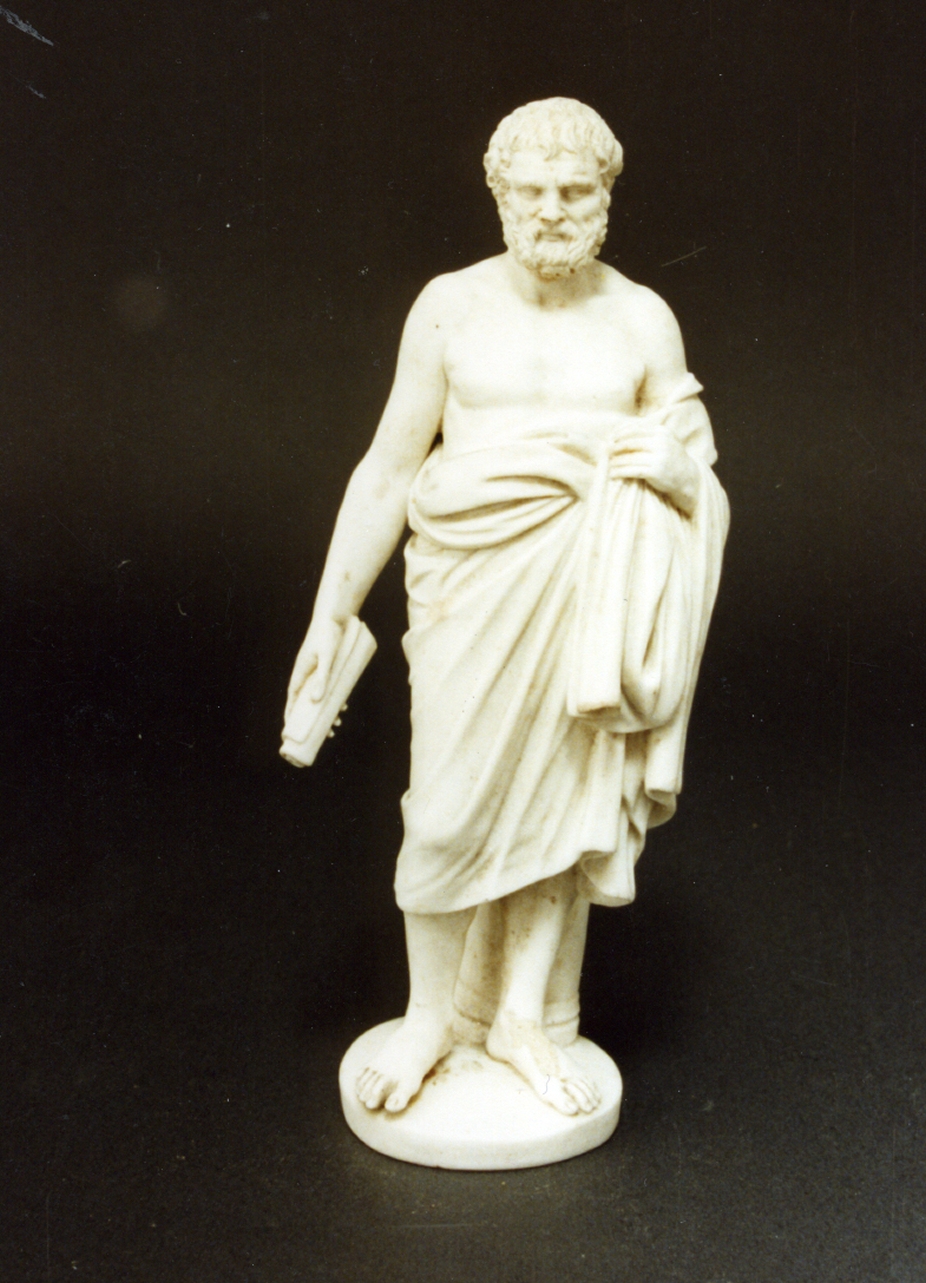 figura maschile (statuetta) - Real Fabbrica di Napoli (secc. XVIII/ XIX)