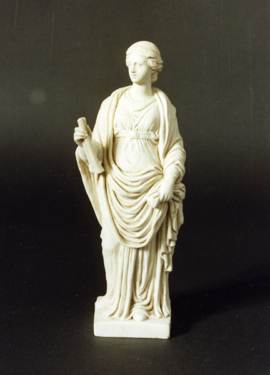 figura femminile panneggiata (statuetta) - Real Fabbrica di Napoli (secc. XVIII/ XIX)