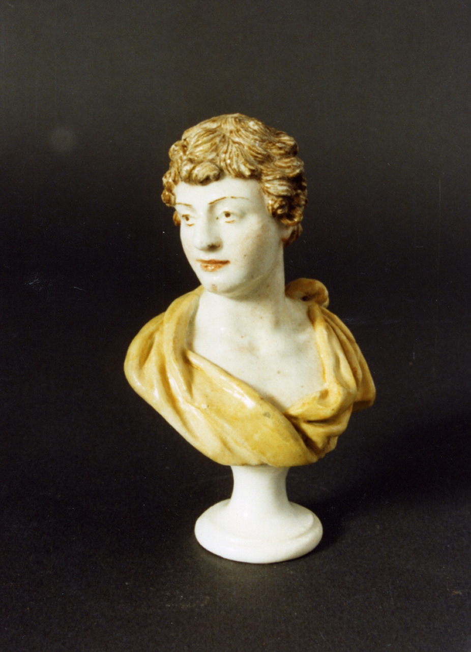 ritratto d'uomo (busto) - Real Fabbrica di Napoli (secc. XVIII/ XIX)
