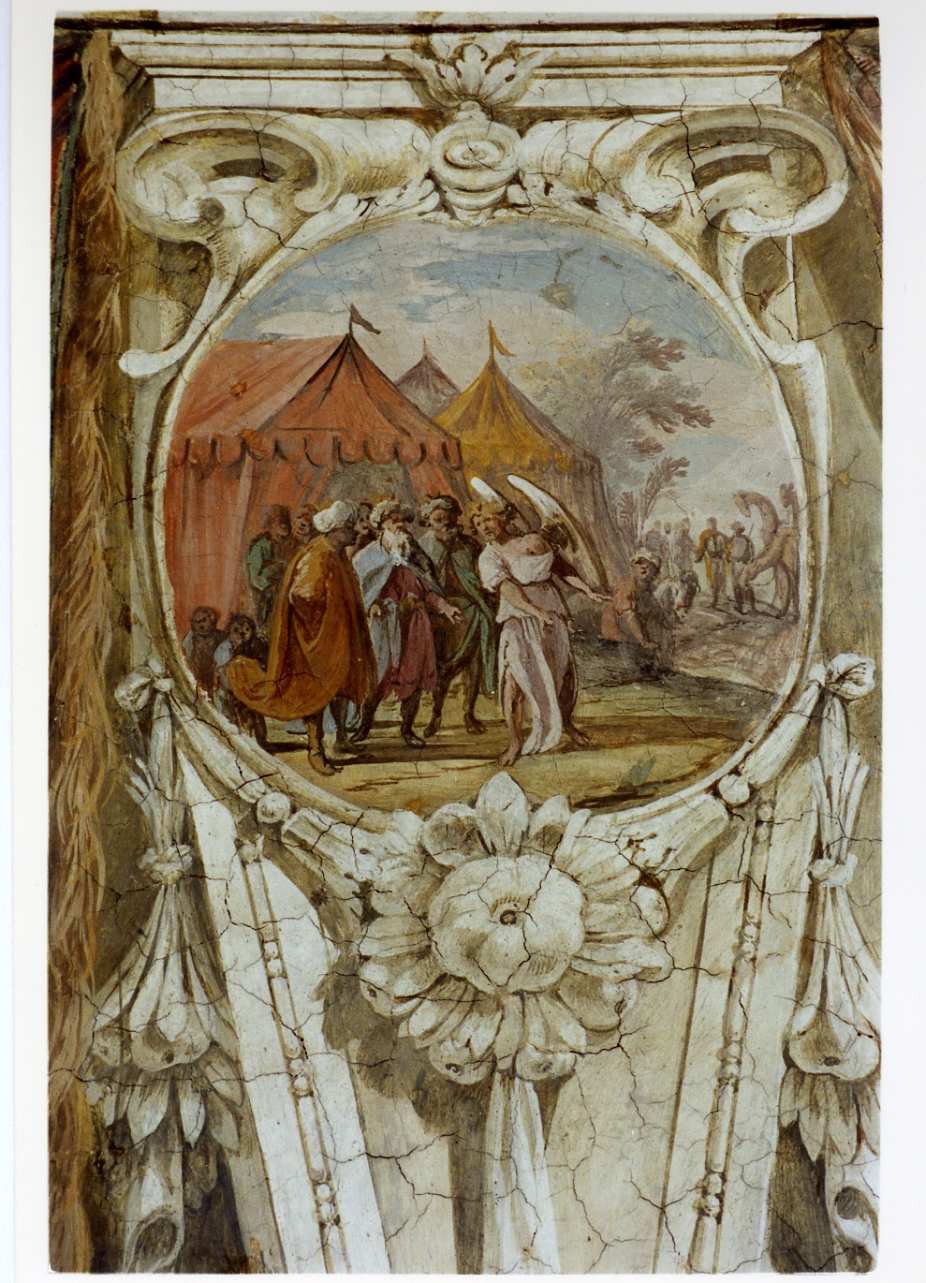 annuncio ai Re Magi (dipinto) di Gargiulo Domenico detto Micco Spadaro (sec. XVII)