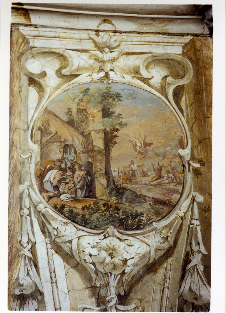 natività di Gesù (dipinto) di Gargiulo Domenico detto Micco Spadaro (sec. XVII)