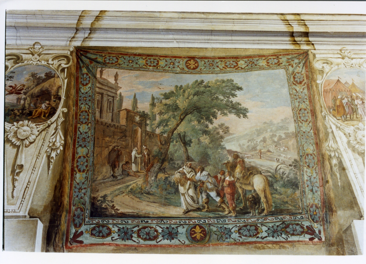 episodio della vita del conte di Neures (dipinto) di Gargiulo Domenico detto Micco Spadaro (sec. XVII)