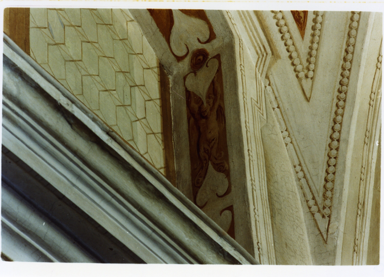 elementi decorativi (dipinto) - ambito napoletano (sec. XVII)