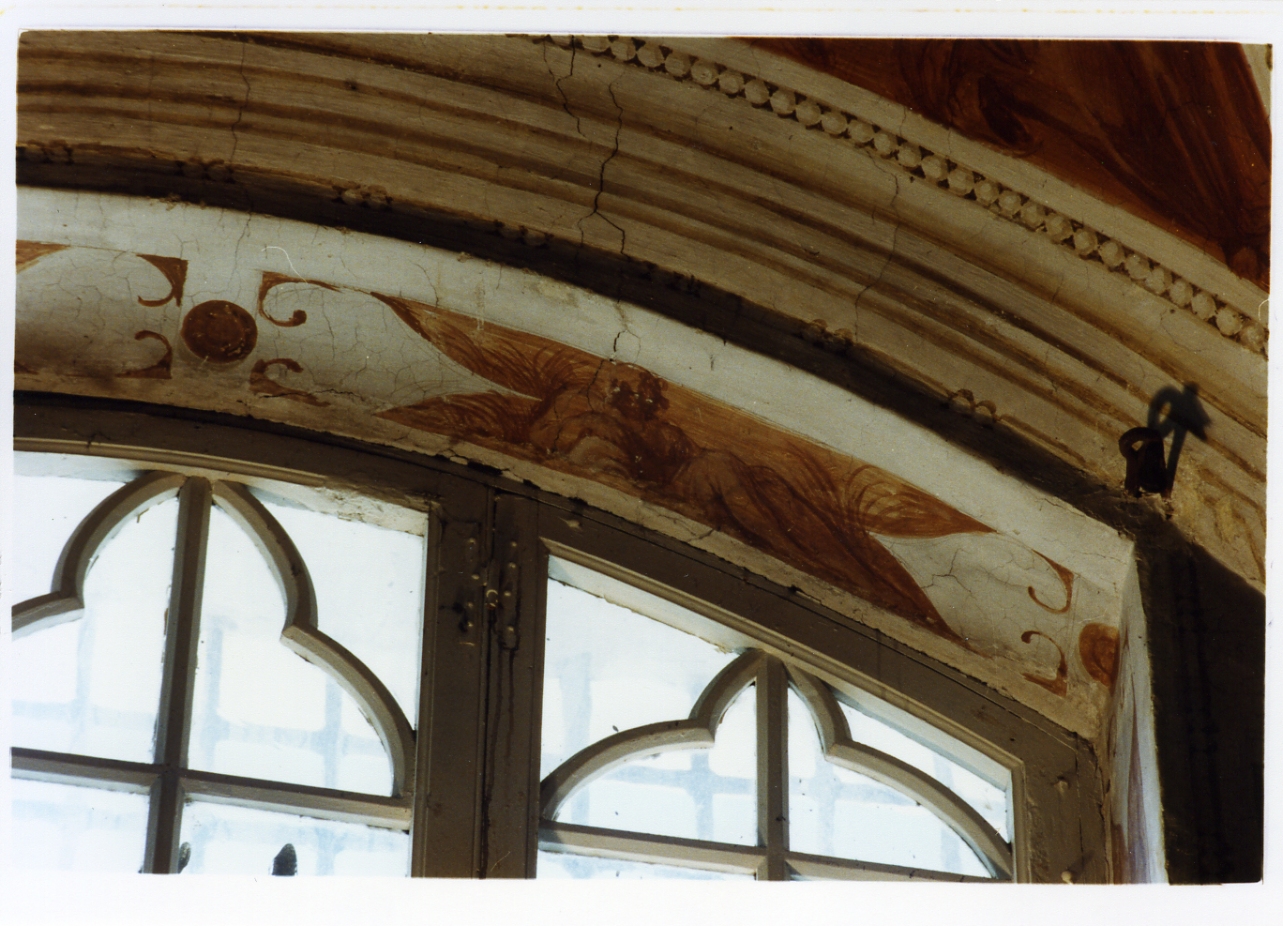 figura maschile seduta (dipinto) - ambito napoletano (sec. XVII)