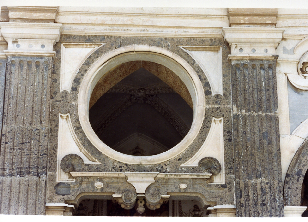 mostra di finestra, serie di Fanzago Cosimo (sec. XVII)
