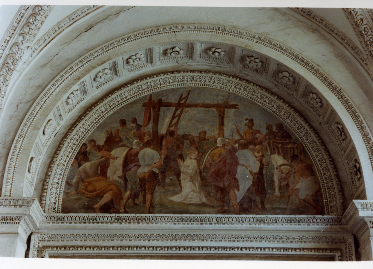 episodio della vita dei certosini (dipinto) di Corenzio Belisario (sec. XVII)