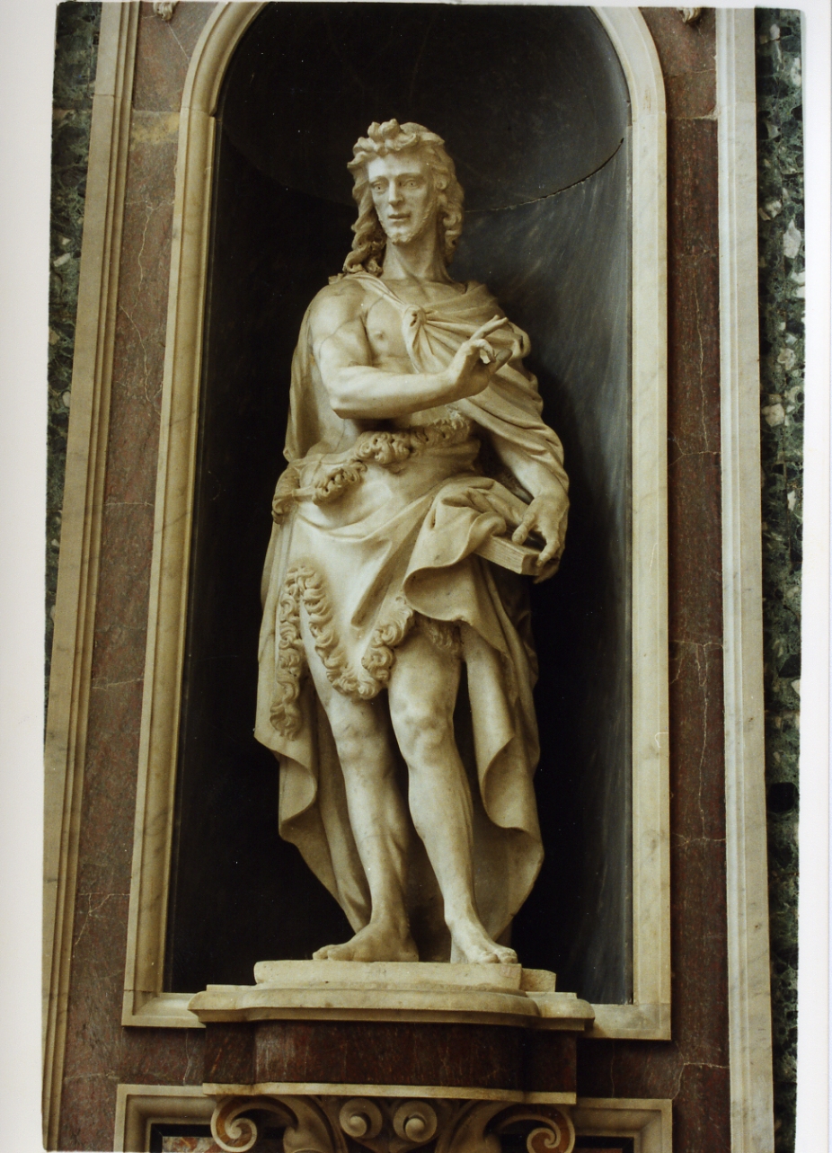 San Giovanni Battista (statua) di Rondone Alessandro, Fanzago Cosimo (sec. XVII)