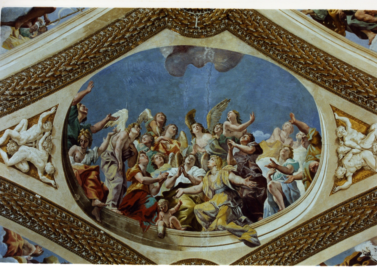 angeli (dipinto) di Lanfranco Giovanni (sec. XVII)