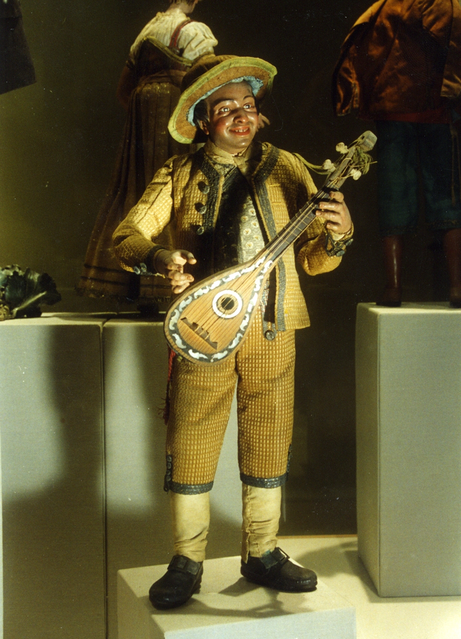 musico (statuetta di presepio) di Mosca Lorenzo (sec. XVIII)