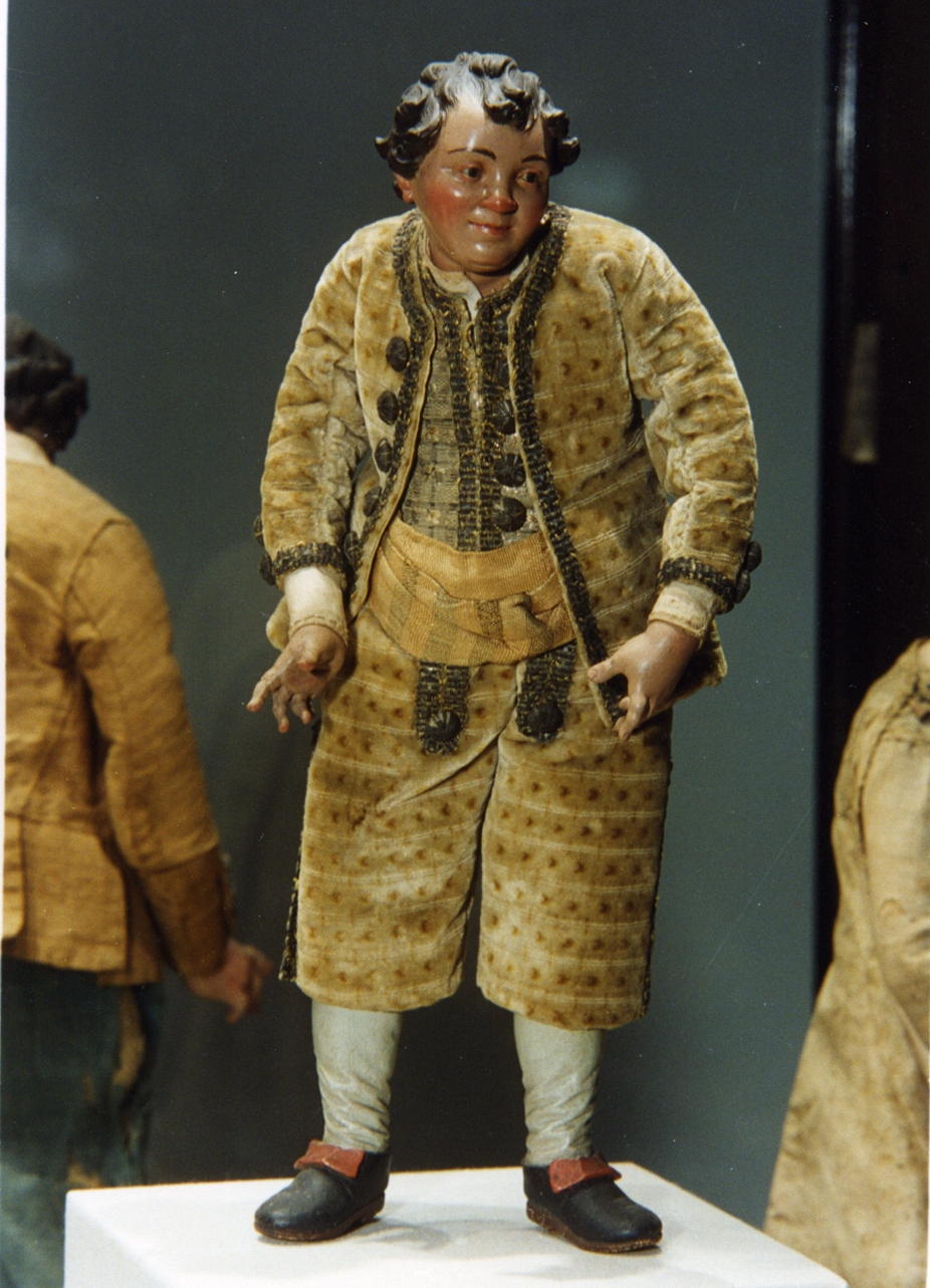 giovane (statuetta di presepio) di Sanmartino Giuseppe (sec. XVIII)