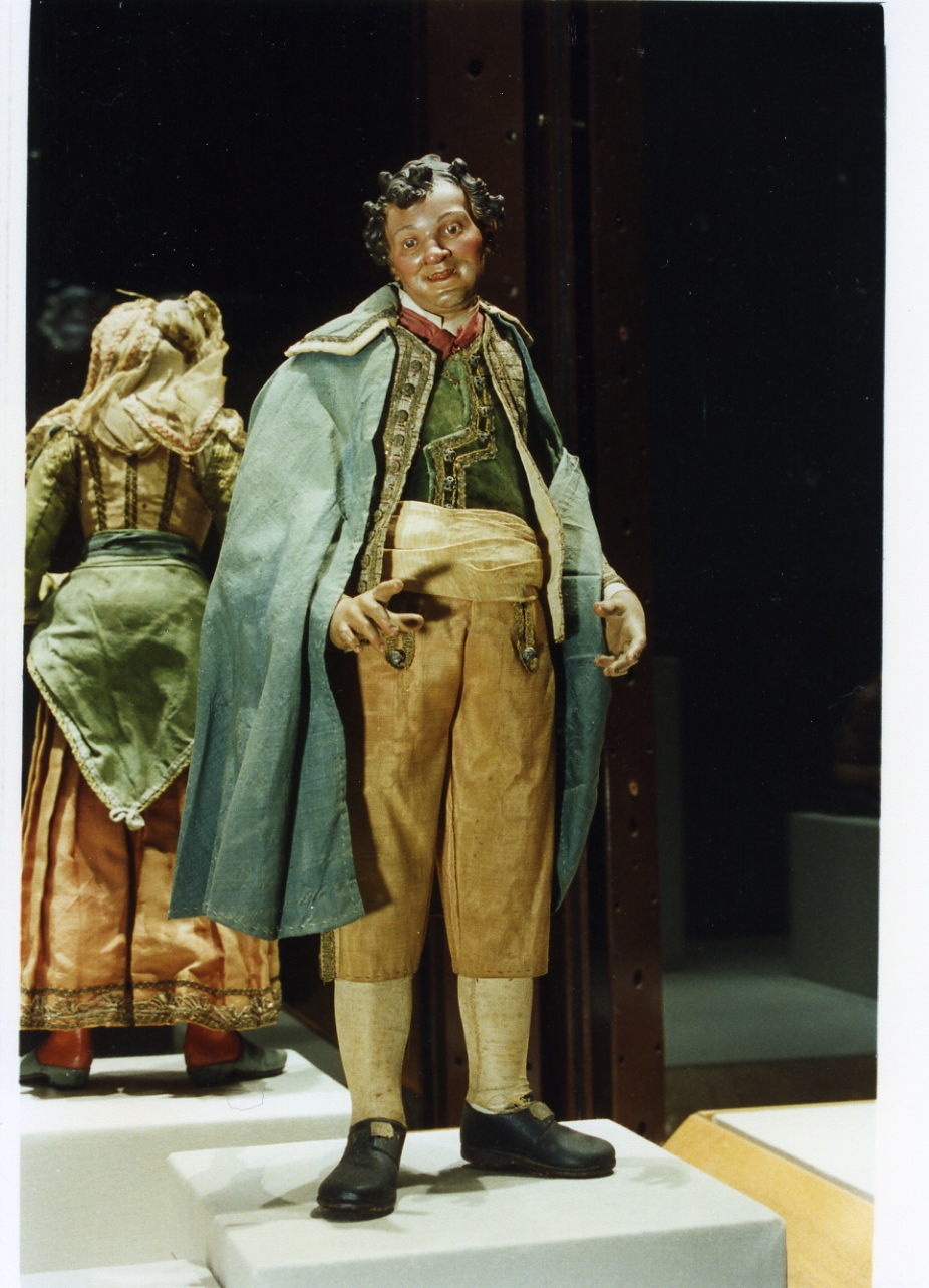 figura maschile (statuetta di presepio) di Sanmartino Giuseppe (sec. XVIII)