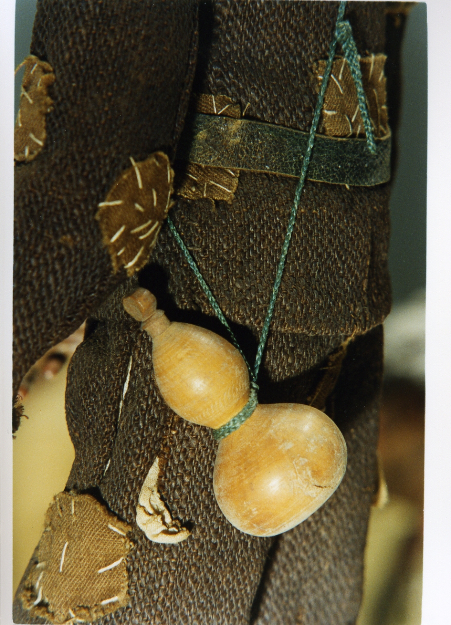 bisaccia (scultura miniaturistica) - manifattura napoletana (sec. XVIII)