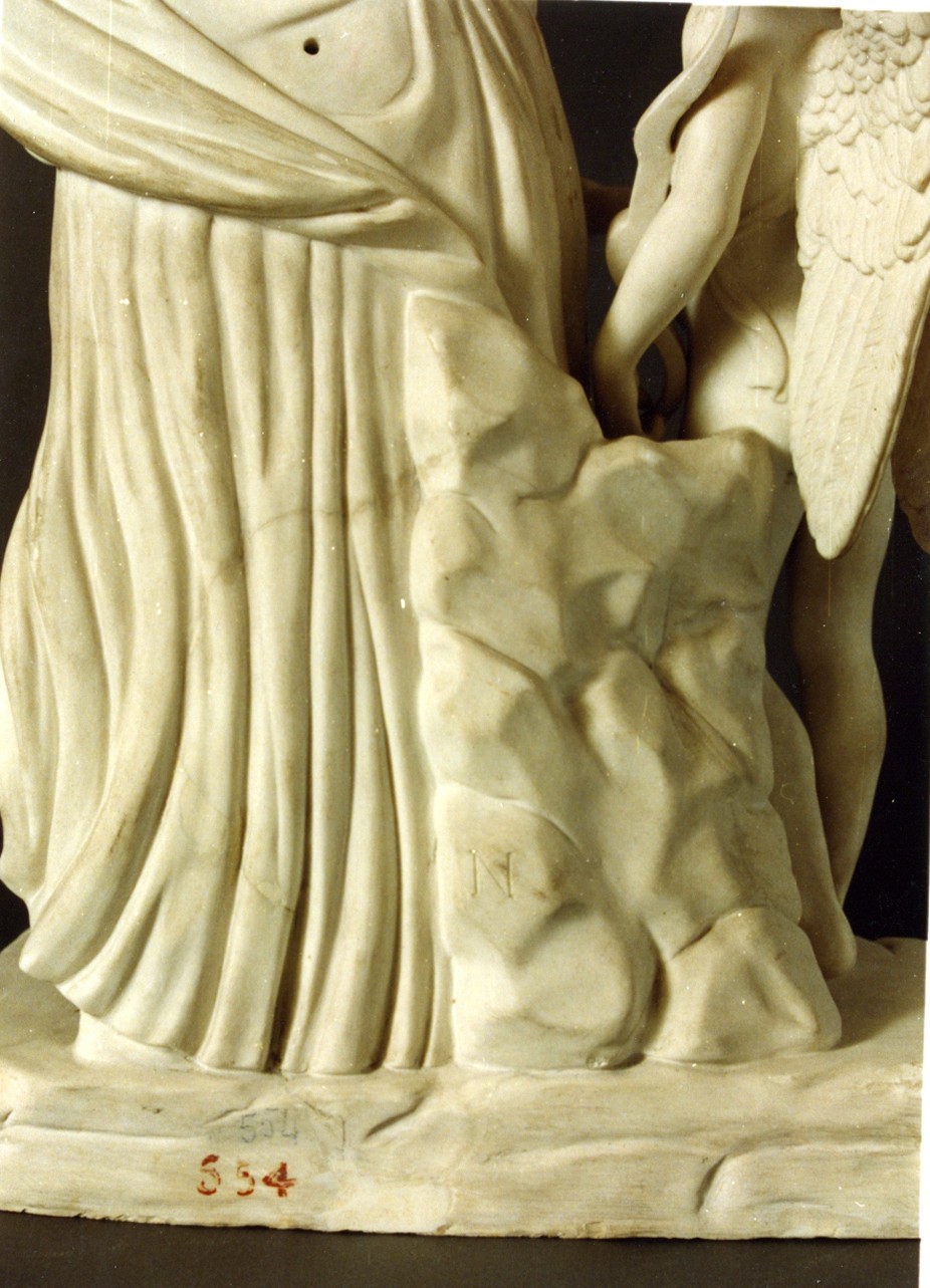 Arianna e Amore (gruppo scultoreo) - Real Fabbrica di Napoli (secc. XVIII/ XIX)