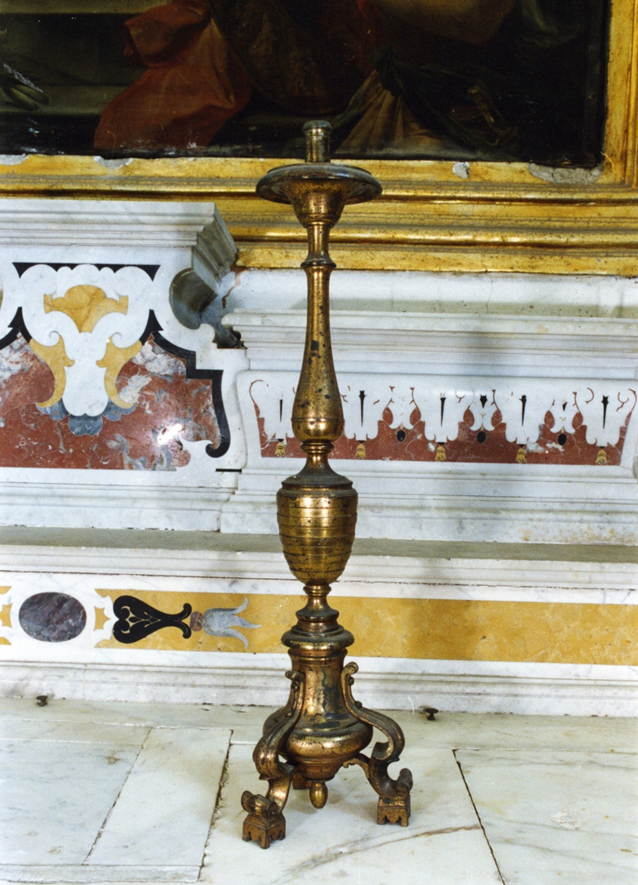candeliere, serie - bottega napoletana (sec. XVIII)