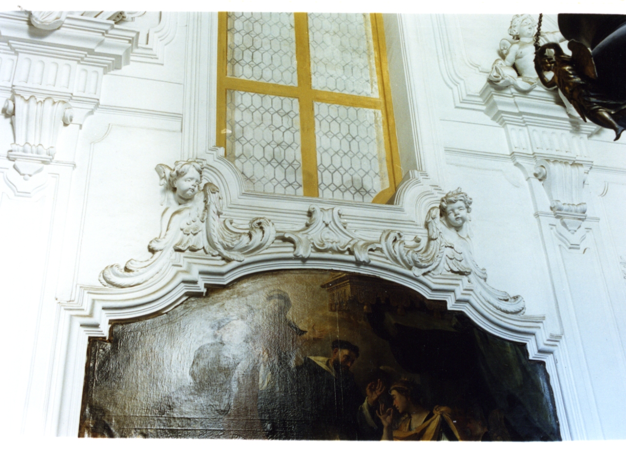 cherubino (decorazione plastica) di Vaccaro Domenico Antonio (sec. XVIII)