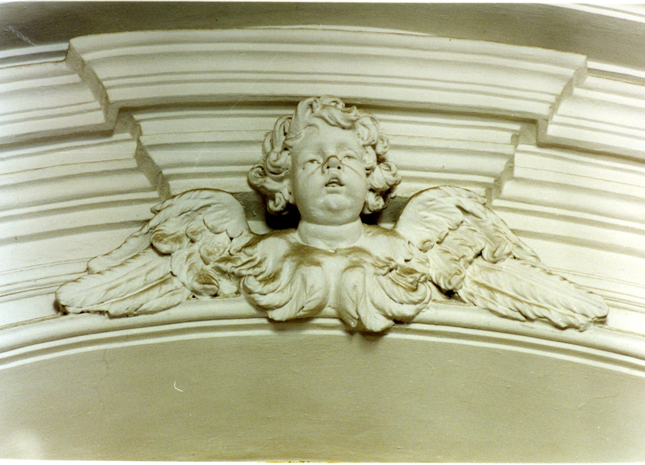 cherubino (decorazione plastica) di Vaccaro Domenico Antonio (sec. XVIII)