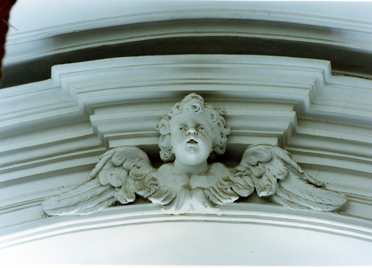 cherubino (decorazione plastica) di Vaccaro Domenico Antonio (sec. XVIII)