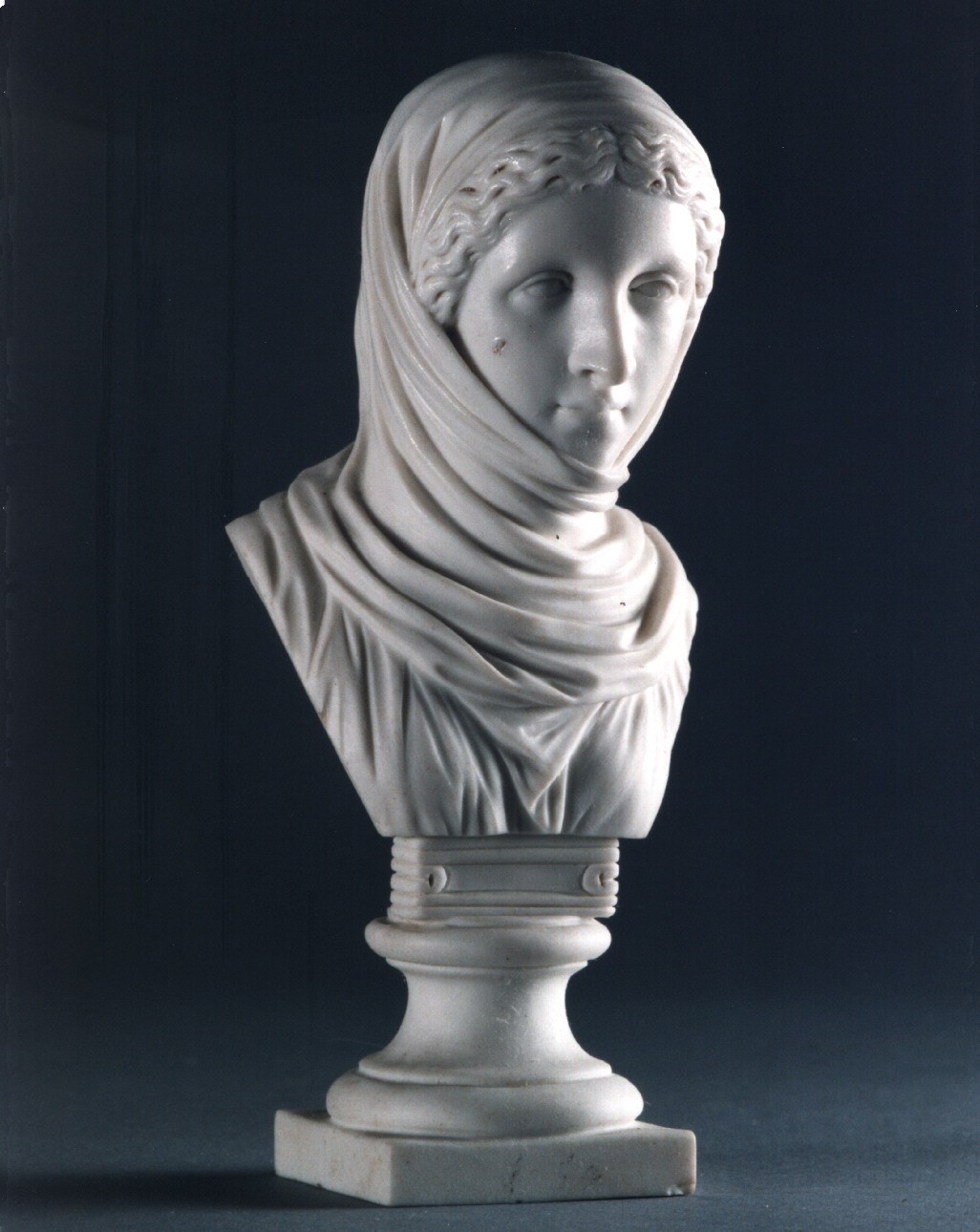 busto femminile (busto) - manifattura napoletana (secc. XVIII/ XIX)