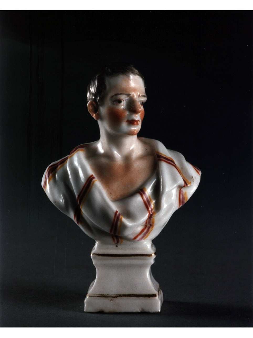 busto ritratto d'uomo (busto) - manifattura di Capodimonte (sec. XVIII)