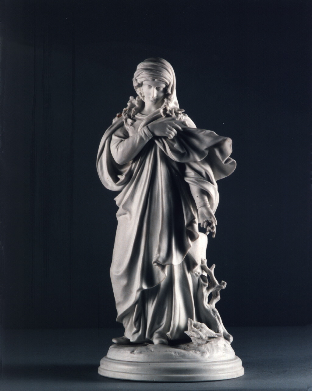 inverno (statuetta) - manifattura di Meissen (prima metà sec. XIX)