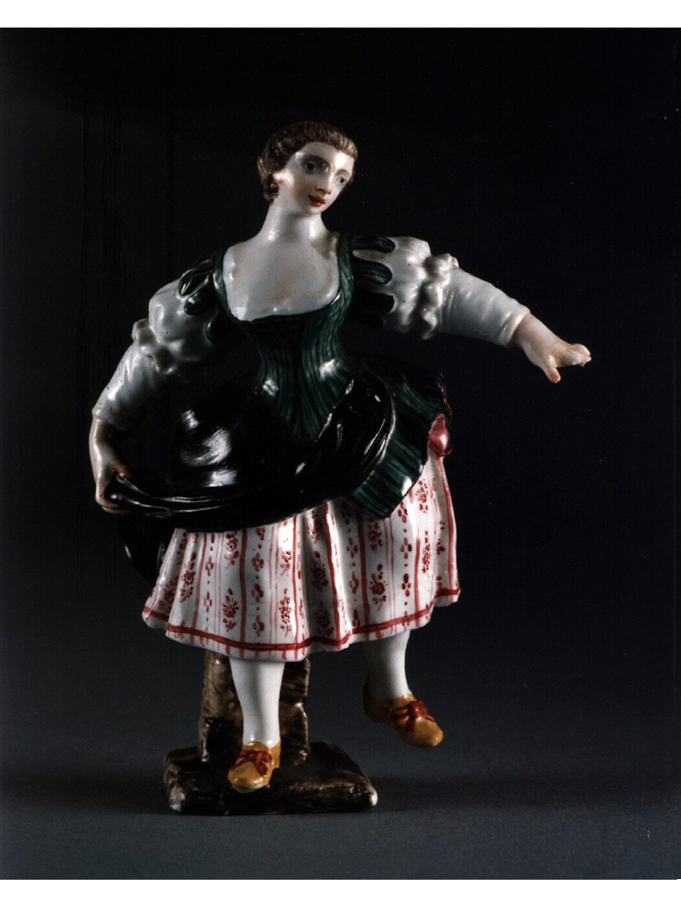 figura femminile (statuetta) - manifattura Richard-Ginori (sec. XVIII)