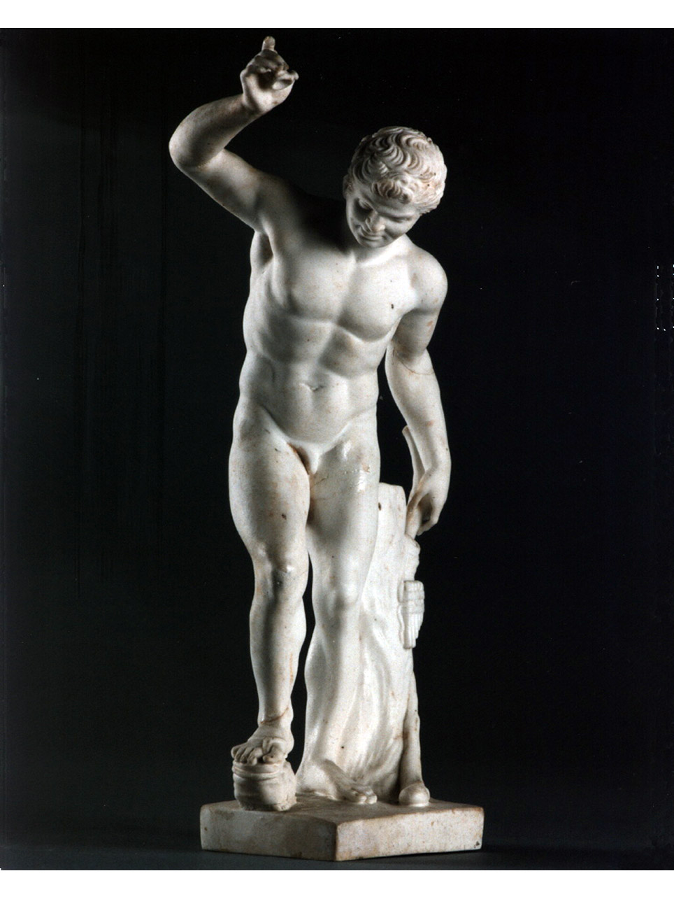 figura maschile (statuetta) di Tagliolini Filippo (secc. XVIII/ XIX)