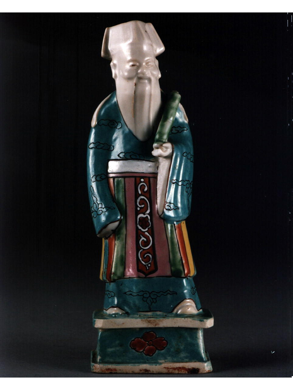 figura maschile (statuetta) - manifattura cinese (sec. XVIII)