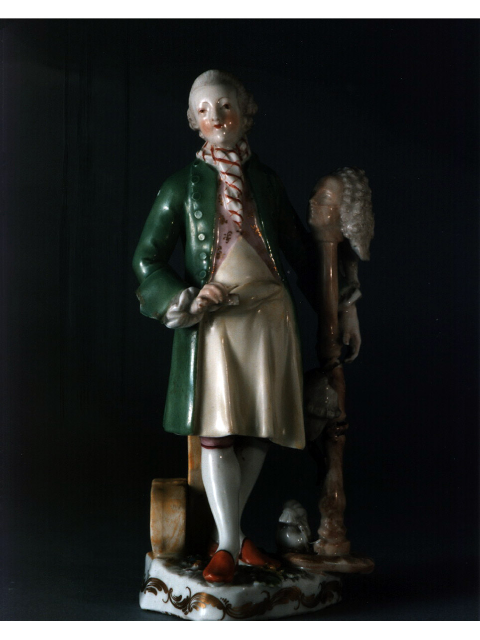 figura maschile (statuetta) - manifattura viennese (sec. XVIII)
