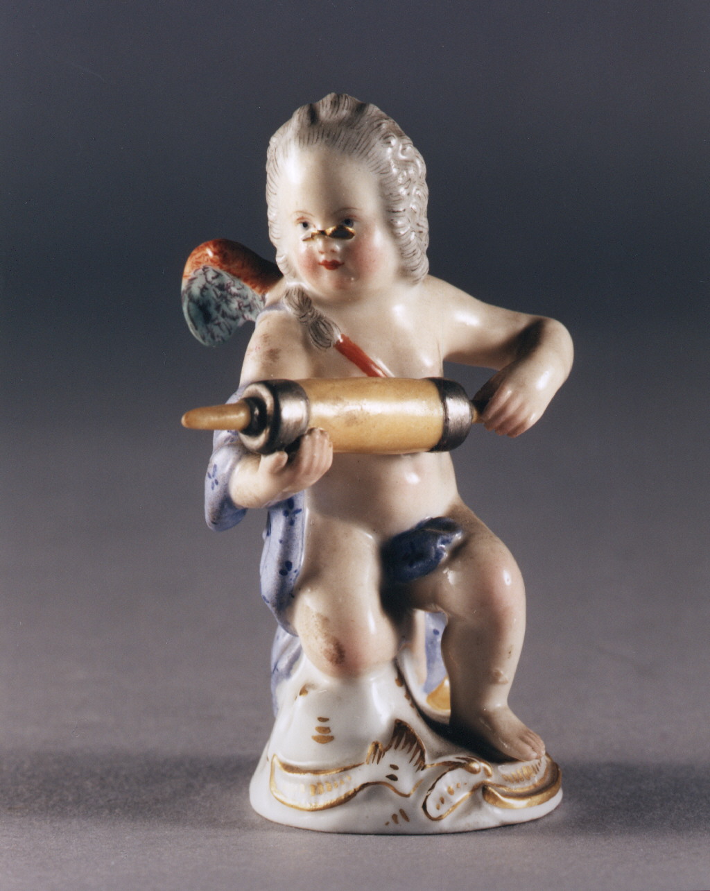 putto (statuetta) di Acier Michel Victor (sec. XVIII)