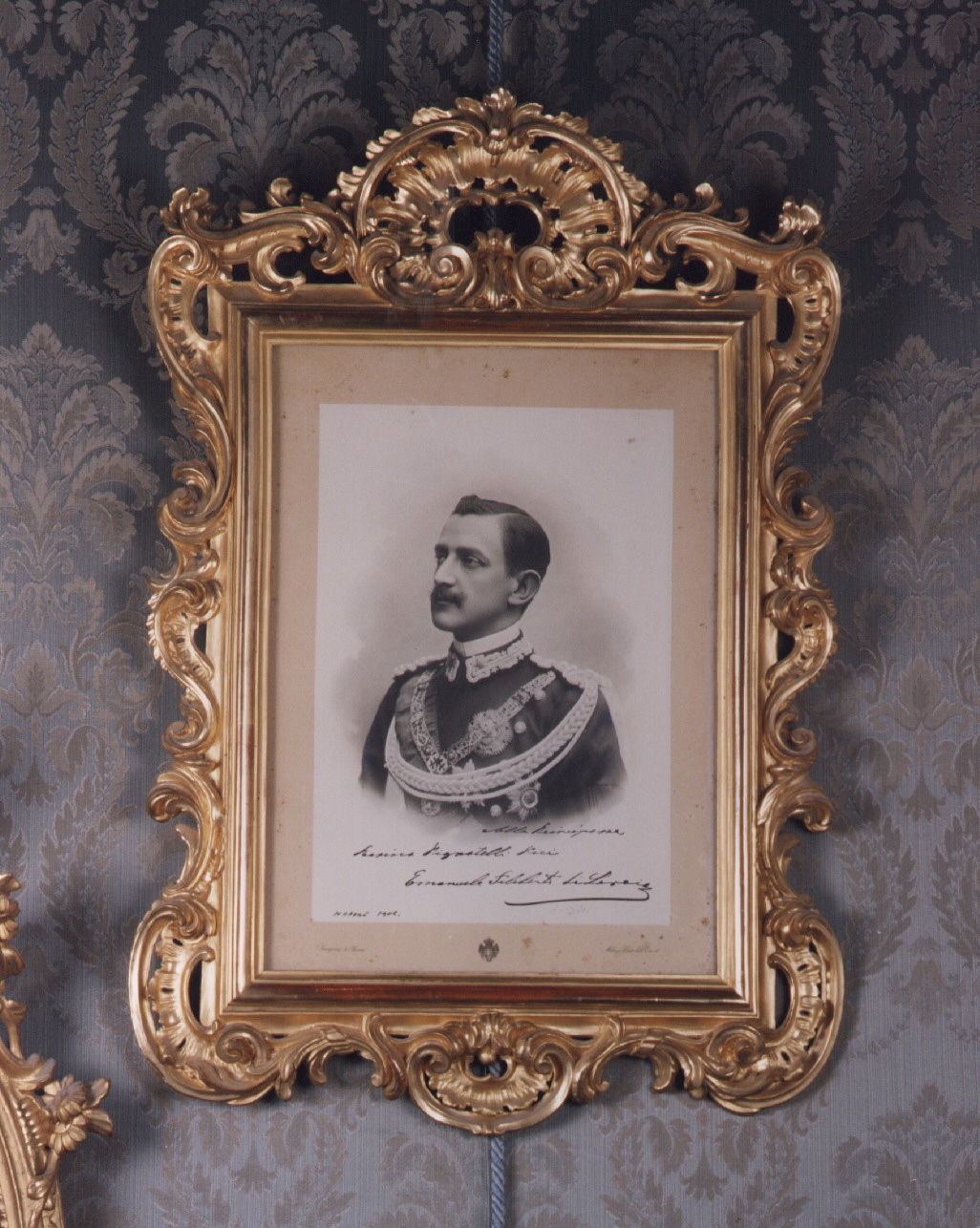 motivi decorativi vegetali (cornice) - bottega napoletana (sec. XIX)